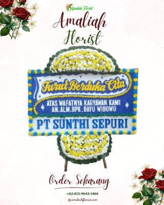 Papan Bunga Duka di Brang Rea